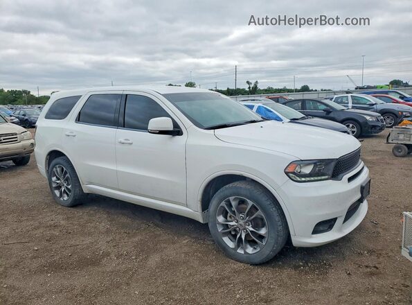 1C4RDJDG8KC770053 2019 DODGE DURANGO White წინა მარჯვენა
