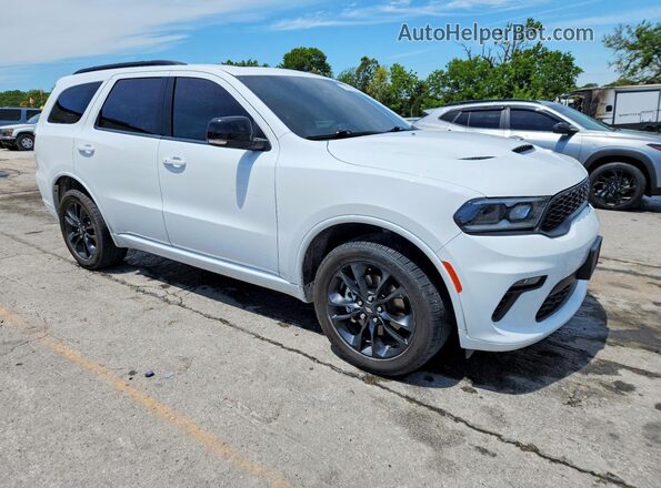 1C4RDJDG8PC584262 2023 DODGE DURANGO White წინა მარჯვენა