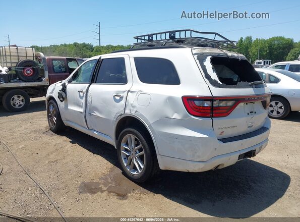 1C4RDJDG8PC585427 2023 DODGE DURANGO White Задня ліва чверть