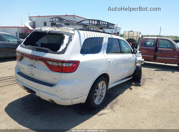 1C4RDJDG8PC585427 2023 DODGE DURANGO White Задня права чверть