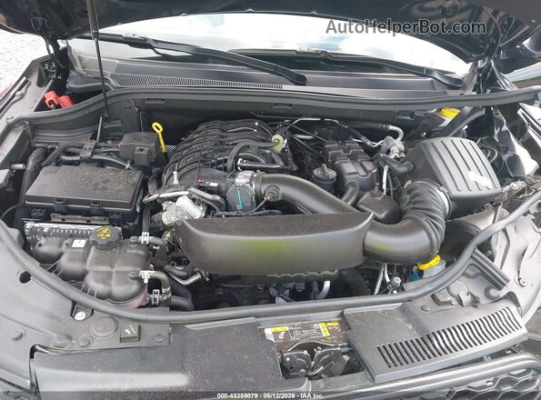 1C4RDJDG8PC604865 2023 DODGE DURANGO Black Հետևի տեսք