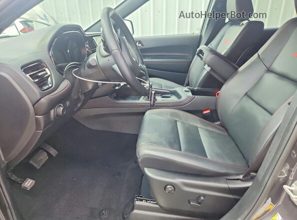 1C4RDJDG8TC265678 2026 DODGE DURANGO Gray Вид салону спереду