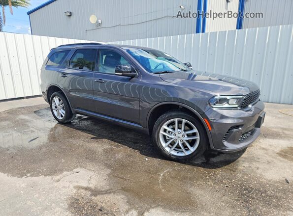 1C4RDJDG8TC265678 2026 DODGE DURANGO Gray Передня права чверть