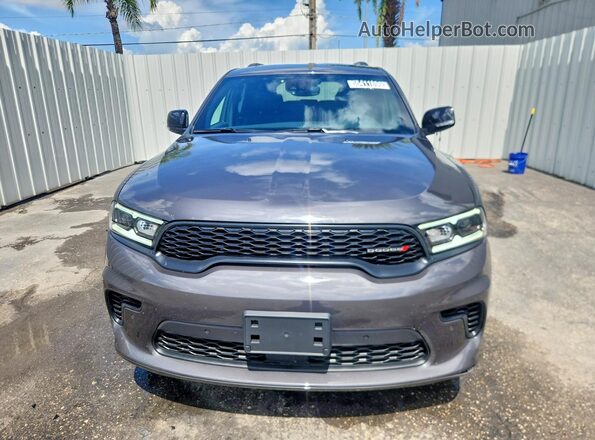 1C4RDJDG8TC265678 2026 DODGE DURANGO Gray Вид спереду