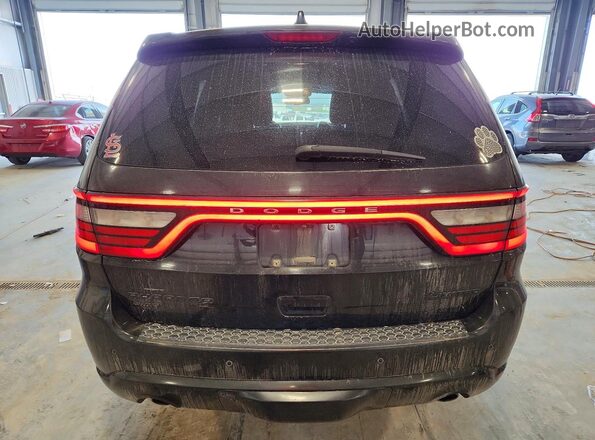 1C4RDJDG9GC373247 2016 DODGE DURANGO Black Widok z tyłu