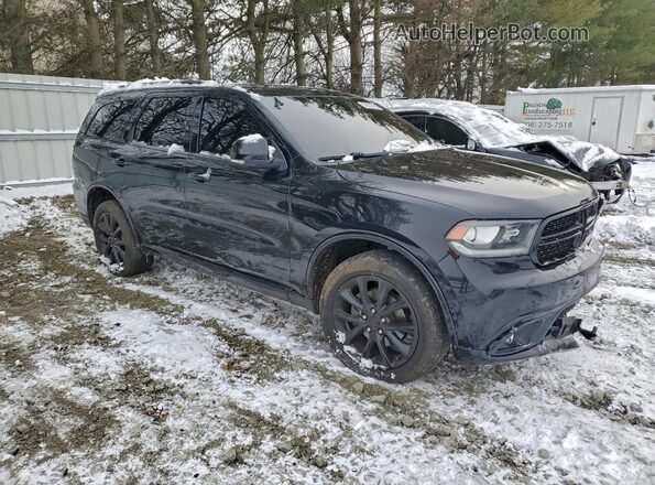 1C4RDJDG9HC748619 2017 DODGE DURANGO Black Передня права чверть