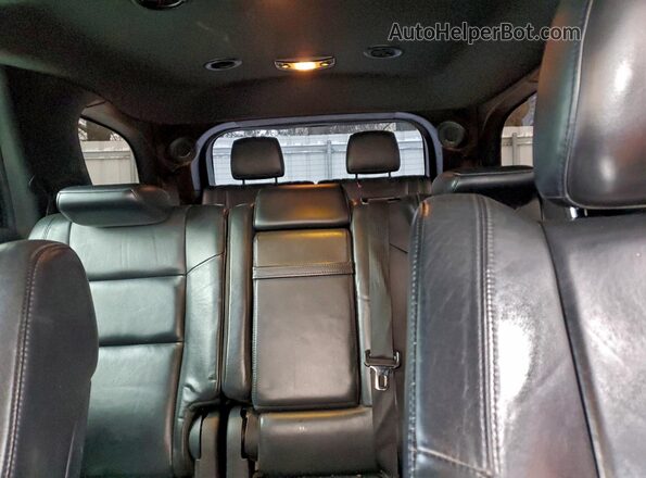 1C4RDJDG9HC748619 2017 DODGE DURANGO Black Вид задніх сидінь