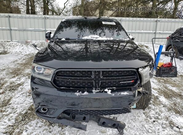 1C4RDJDG9HC748619 2017 DODGE DURANGO Black Вид спереду