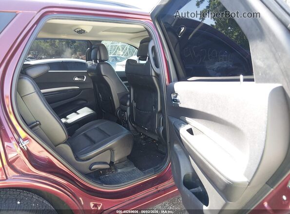 1C4RDJDG9HC791115 2017 DODGE DURANGO Red Вид наклейки з VIN-кодом