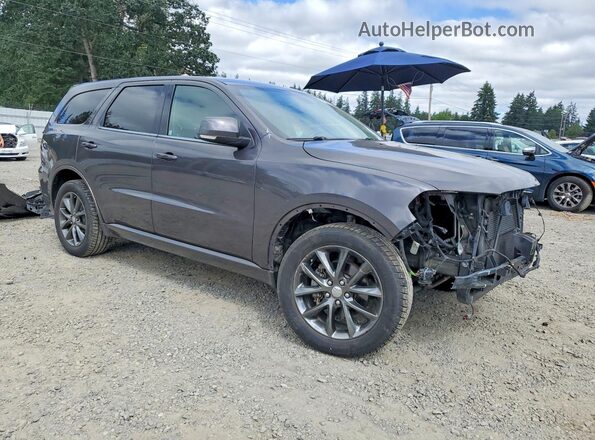 1C4RDJDG9JC174299 2018 DODGE DURANGO Серый Передняя правая четверть