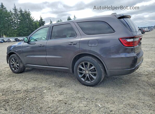 1C4RDJDG9JC174299 2018 DODGE DURANGO Серый Задняя левая четверть