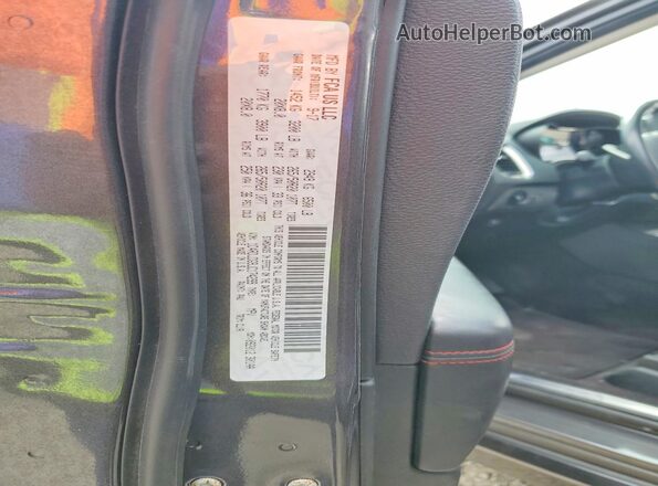 1C4RDJDG9JC174299 2018 DODGE DURANGO Серый Панорамный вид салона 360°