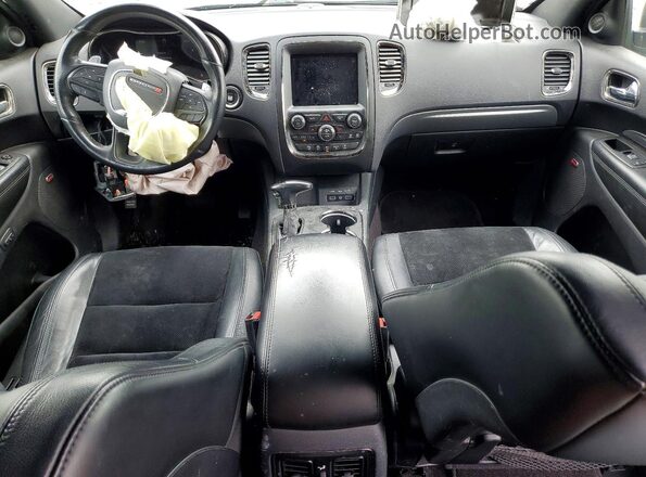 1C4RDJDG9JC445197 2018 DODGE DURANGO Gray Widok deski rozdzielczej