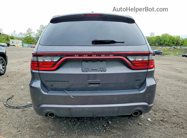 1C4RDJDG9JC445197 2018 DODGE DURANGO Gray Widok z tyłu
