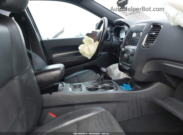 1C4RDJDG9LC224346 2020 DODGE DURANGO Black Front interior view