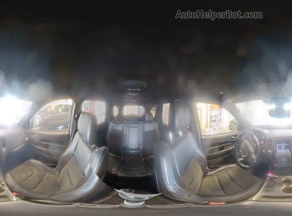1C4RDJDG9LC308070 2020 DODGE DURANGO Silver Панорамний вид салону 360°