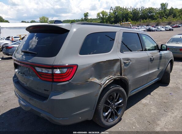 1C4RDJDG9PC584173 2023 DODGE DURANGO Gray Задня права чверть