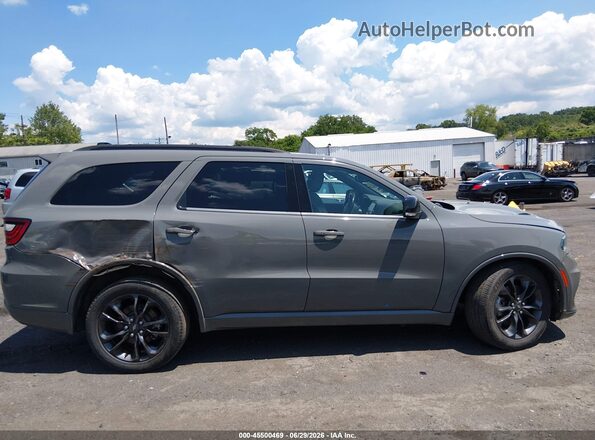 1C4RDJDG9PC584173 2023 DODGE DURANGO Gray Вид задньої частини салону