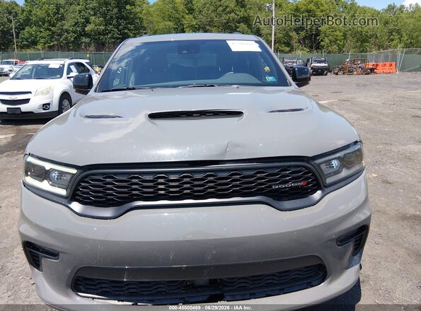 1C4RDJDG9PC584173 2023 DODGE DURANGO Gray Вид щитка приладів