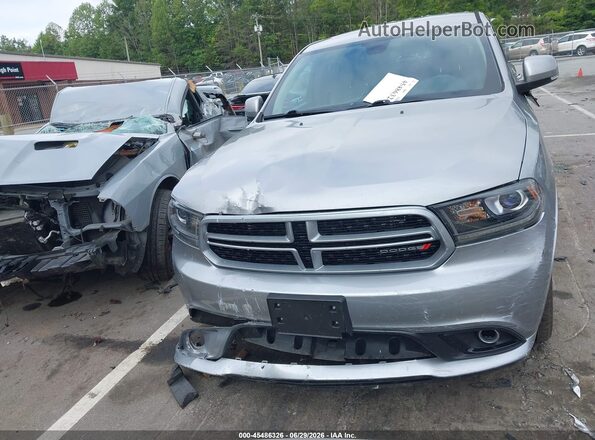 1C4RDJDGXJC329474 2018 DODGE DURANGO Silver Սարքավորումների վահանակի տեսք
