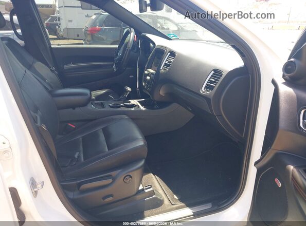 1C4RDJDGXJC486535 2018 DODGE DURANGO White Սալոնի դիմացի տեսք
