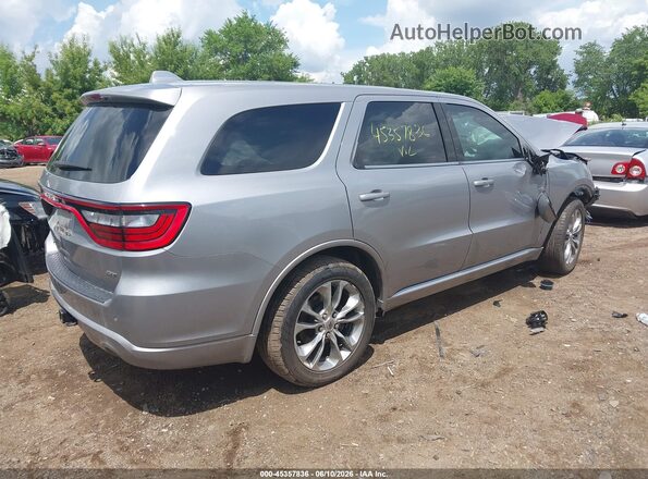 1C4RDJDGXLC318963 2020 DODGE DURANGO Silver Trasero derecho