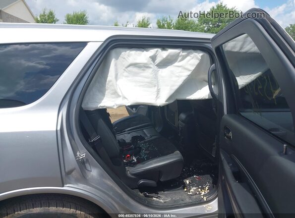 1C4RDJDGXLC318963 2020 DODGE DURANGO Silver Vista de la etiqueta del VIN