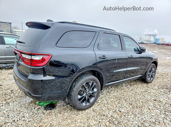 1C4RDJDGXSC506137 2025 DODGE DURANGO Черный Задняя правая четверть