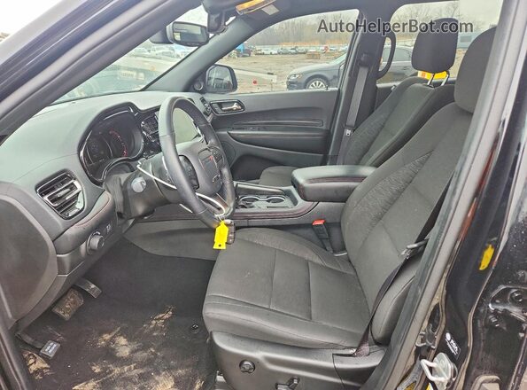 1C4RDJDGXSC506137 2025 DODGE DURANGO Черный Вид салона спереди