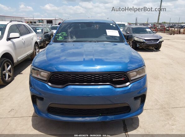1C4RDJDGXSC536478 2025 DODGE DURANGO Blue Widok zestawu wskaźników