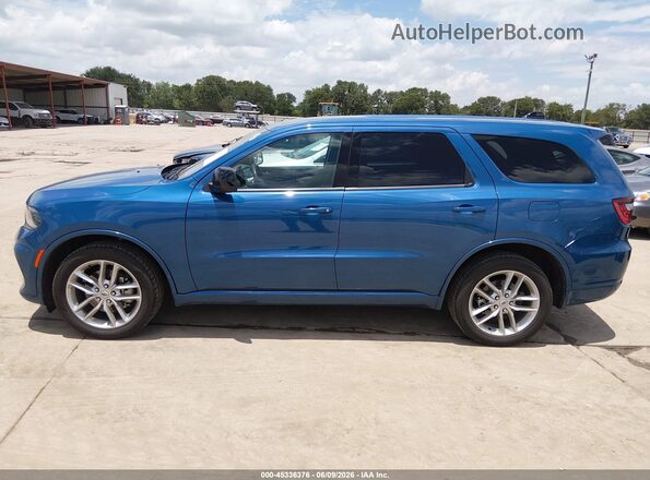 1C4RDJDGXSC536478 2025 DODGE DURANGO Blue Widok wnętrza 360 stopni