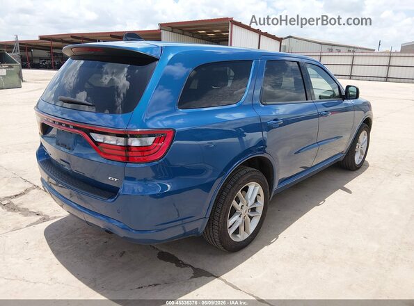 1C4RDJDGXSC536478 2025 DODGE DURANGO Blue Tył prawy