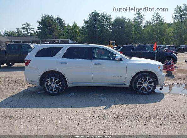 1C4RDJEG1JC201994 2018 DODGE DURANGO White Rear interior view