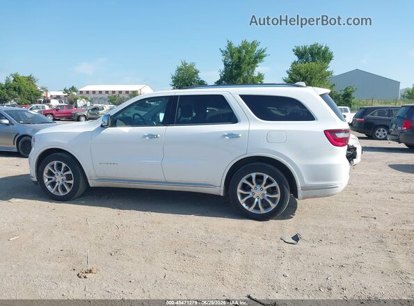 1C4RDJEG4JC434543 2018 DODGE DURANGO White 360 interior view