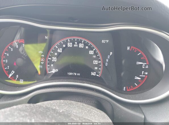 1C4RDJEG5KC658471 2019 DODGE DURANGO Maroon უკანა სავარძლების ხედი