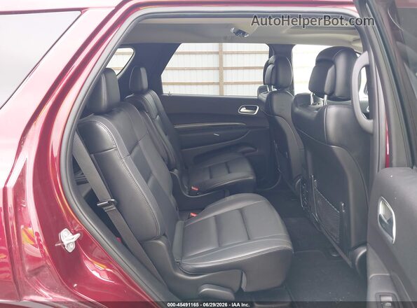 1C4RDJEG5KC658471 2019 DODGE DURANGO Maroon VIN კოდის სტიკერის ხედი