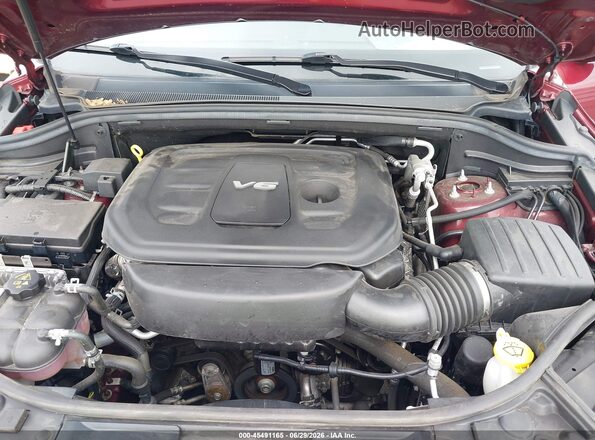 1C4RDJEG5KC658471 2019 DODGE DURANGO Maroon უკანა ხედი