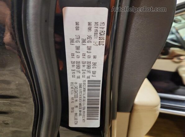 1C4RDJEG6HC733333 2017 DODGE DURANGO Black Սալոնի 360 աստիճան տեսք