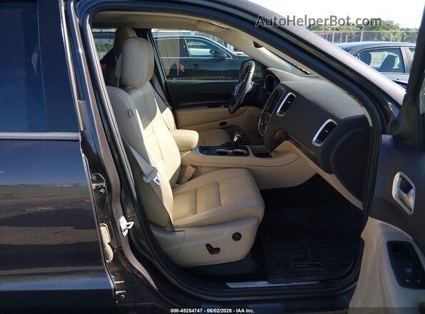1C4RDJEG9JC262364 2018 DODGE DURANGO Gray Вид салону спереду