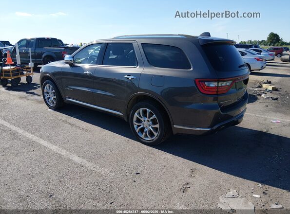 1C4RDJEG9JC262364 2018 DODGE DURANGO Gray Задня ліва чверть