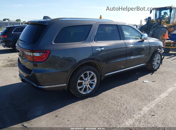 1C4RDJEG9JC262364 2018 DODGE DURANGO Gray Задня права чверть