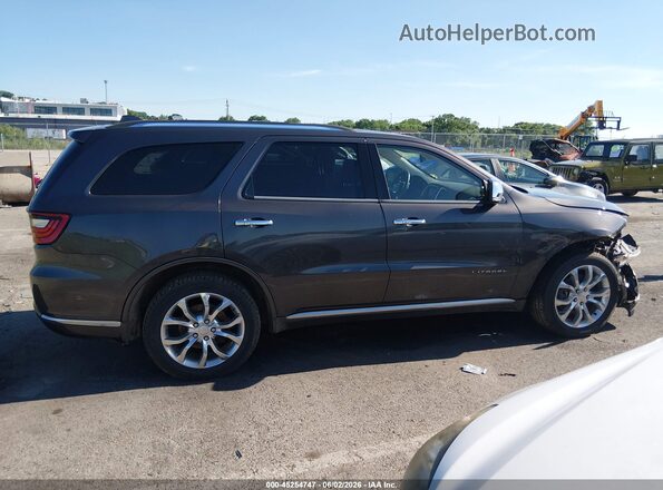 1C4RDJEG9JC262364 2018 DODGE DURANGO Gray Вид задньої частини салону