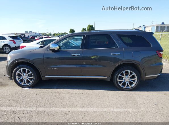 1C4RDJEG9JC262364 2018 DODGE DURANGO Gray Панорамний вид салону 360°