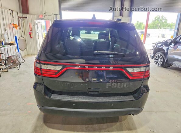 1C4RDJFG3LC215381 2020 DODGE DURANGO Черный Вид сзади