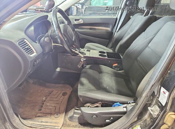 1C4RDJFG3LC215381 2020 DODGE DURANGO Черный Вид салона спереди