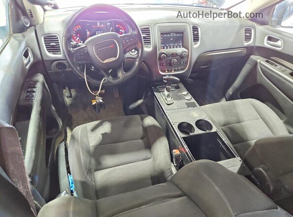 1C4RDJFG3LC215381 2020 DODGE DURANGO Черный Вид панели приборов