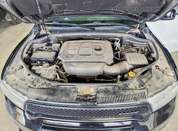 1C4RDJFG3LC215381 2020 DODGE DURANGO Черный Вид подкапотного пространства