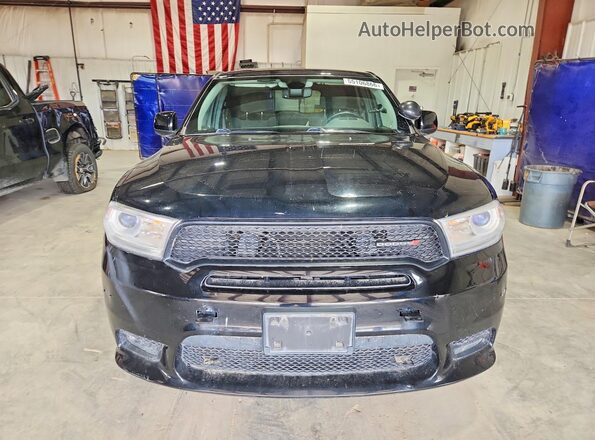 1C4RDJFG3LC215381 2020 DODGE DURANGO Черный Вид спереди
