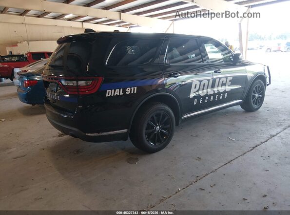 1C4RDJFG4LC443731 2020 DODGE DURANGO Черный Задняя правая четверть