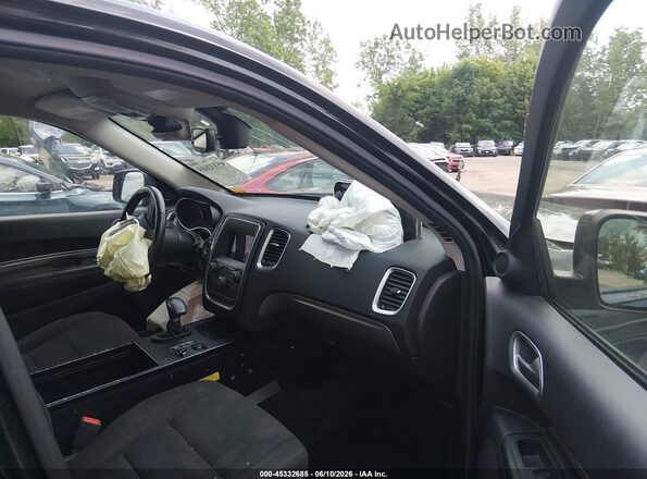 1C4RDJFG5KC581924 2019 DODGE DURANGO Black Սալոնի դիմացի տեսք